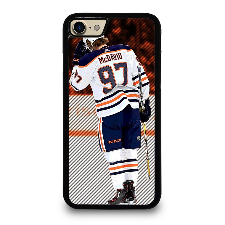 CONNOR MCDAVID EDMONTON OILERS NHL iPhone 7 / 8 Case Cover