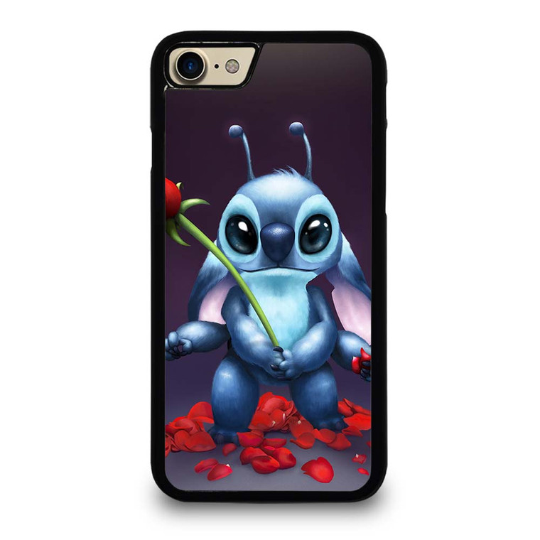 DISNEY STITCH AND ROSE FLOWER iPhone 7 / 8 Case Cover
