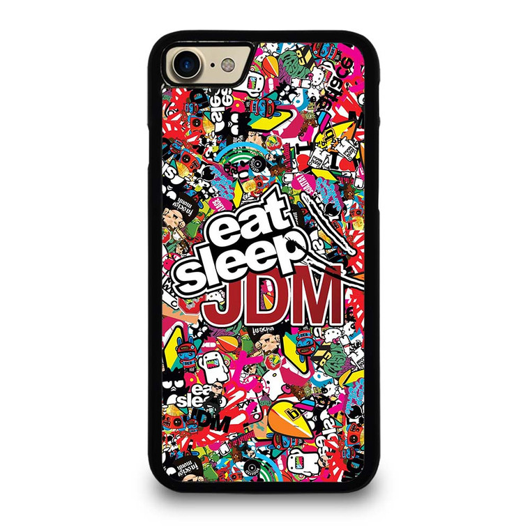 EAT SLEEP JDM STICKERS iPhone 7 / 8 Case Cover