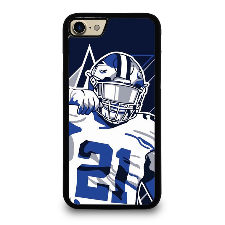 EZEKIEL ELLIOTT DALLAS COWBOY FOOTBALL iPhone 7 / 8 Case Cover