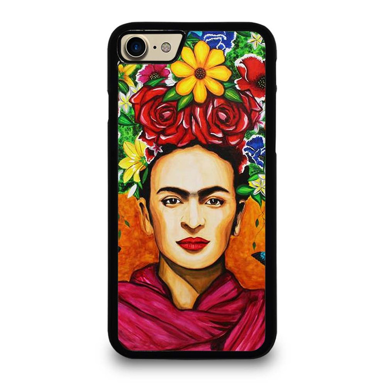 FRIDA KAHLO FLORAL ART iPhone 7 / 8 Case Cover