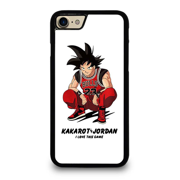 GOKU CHICAGO BULLS KAKAROT JORDAN iPhone 7 / 8 Case Cover