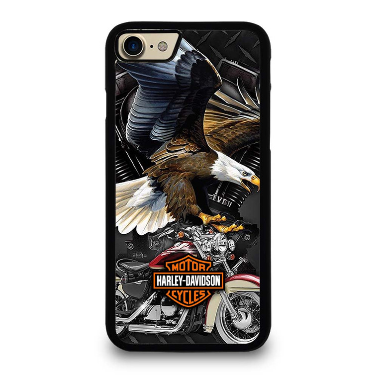 HARLEY DAVIDSON EAGLE METAL LOGO iPhone 7 / 8 Case Cover