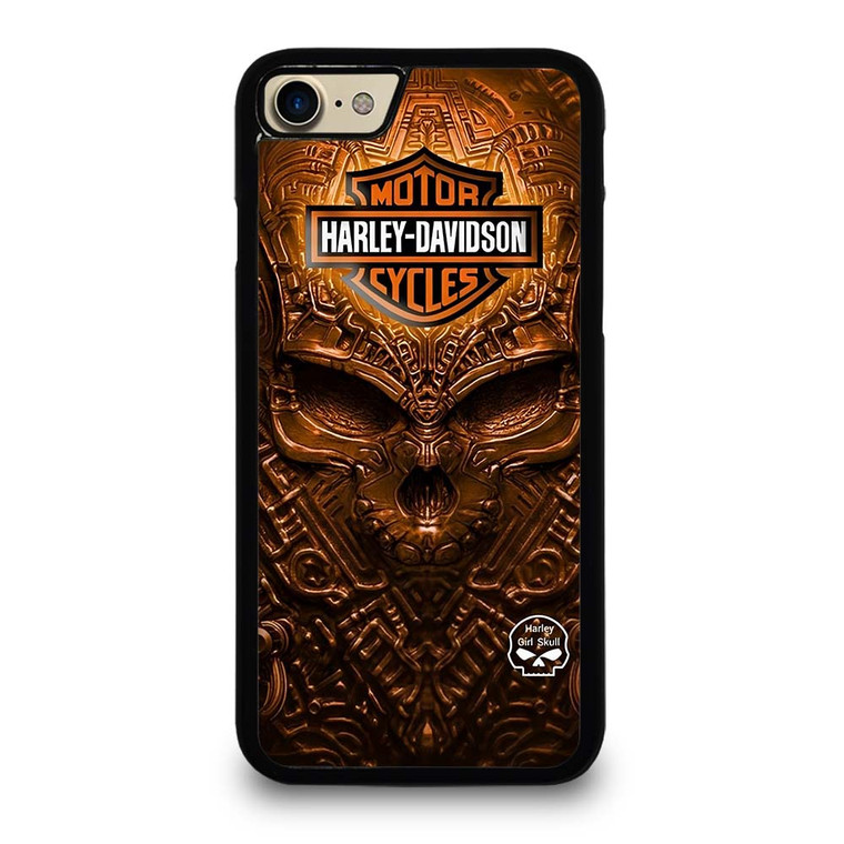 HARLEY DAVIDSON SKULL METAL MOTOR iPhone 7 / 8 Case Cover