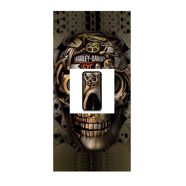 HARLEY DAVIDSON SKULL ROBOT iPhone 7 / 8 Case Cover