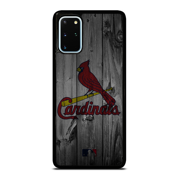 SAINT LOUIS CARDINALS BASEBALL MLB WOOD LOGO Samsung Galaxy S20 Plus Case Cover