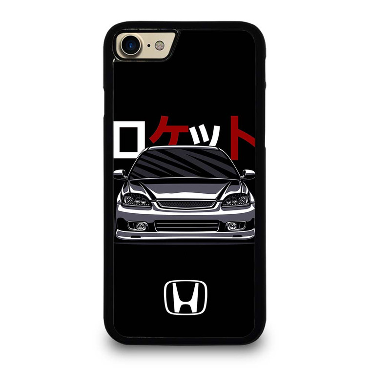HONDA CIVIC RETRO DRAWING iPhone 7 / 8 Case Cover