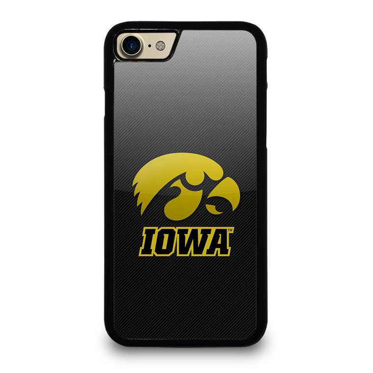 IOWA HAWKEYES CARBON iPhone 7 / 8 Case Cover