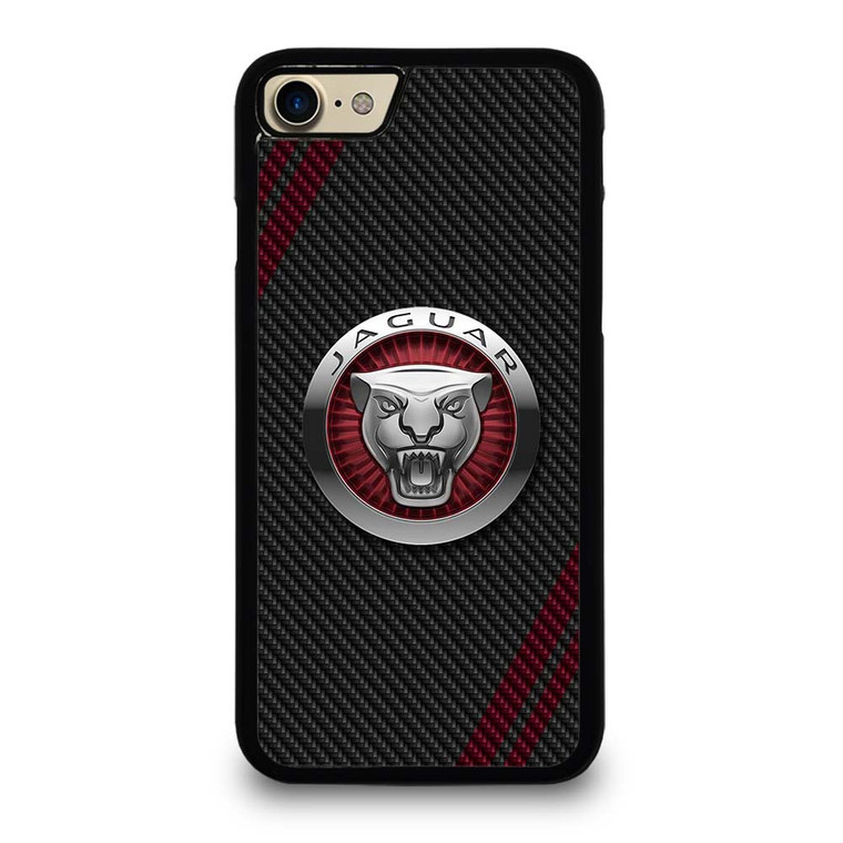 JAGUAR CARBON STRIPE LOGO iPhone 7 / 8 Case Cover