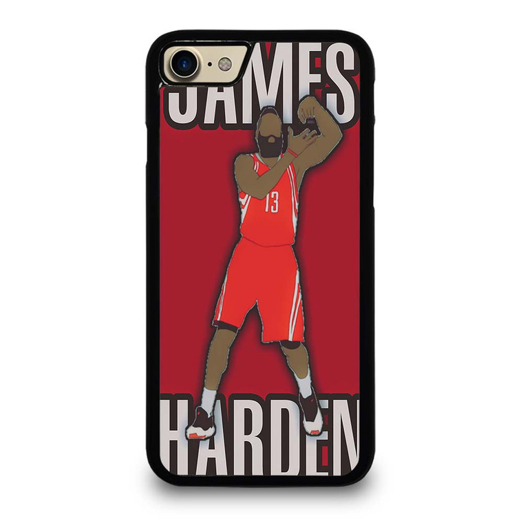 JAMES HARDEN HOUSTON ROCKETS CARTOON iPhone 7 / 8 Case Cover