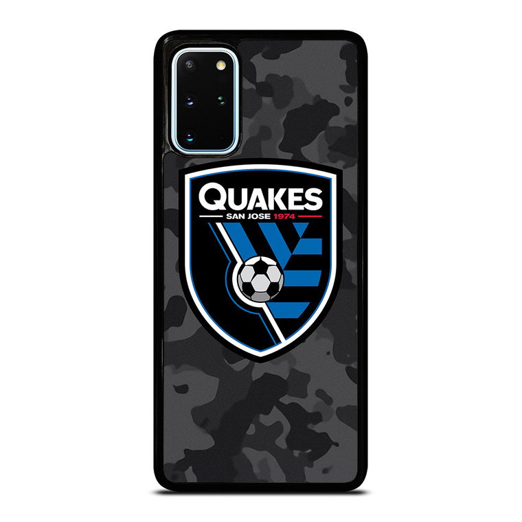 SAN JOSE EARTHQUAKES MLS BLACK CAMO Samsung Galaxy S20 Plus Case Cover