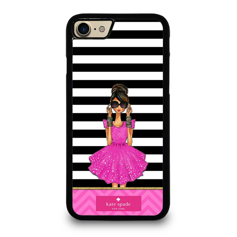 KATE SPADE PINK GIRLS iPhone 7 / 8 Case Cover