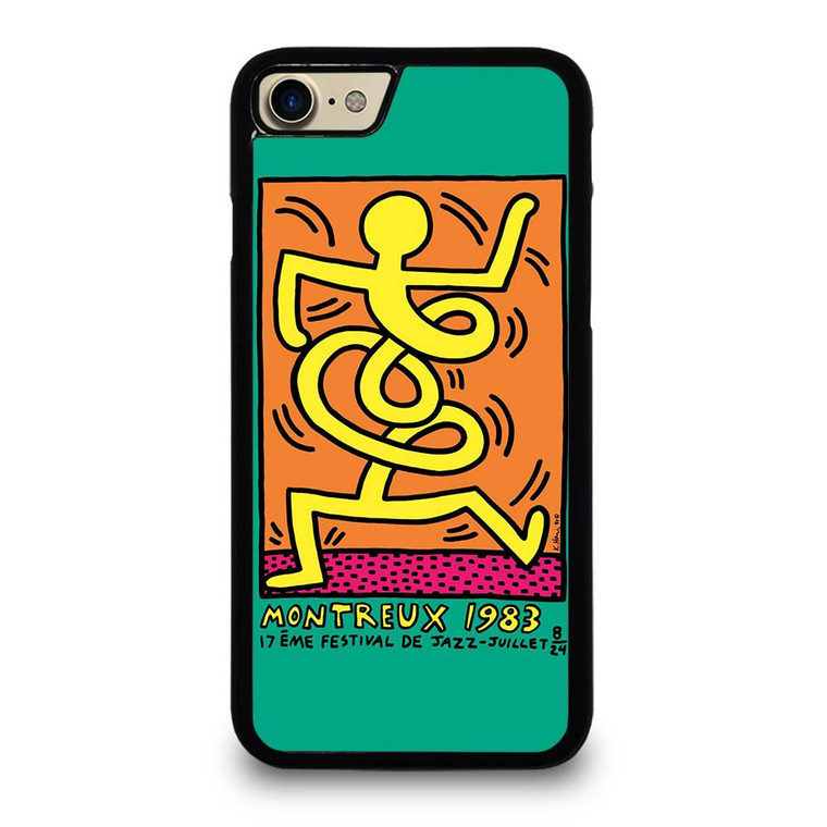 KEITH HARING MONTREUX 1983 iPhone 7 / 8 Case Cover KEITH HARING MONTREUX 1983 iPhone 7 / 8 Case Cover