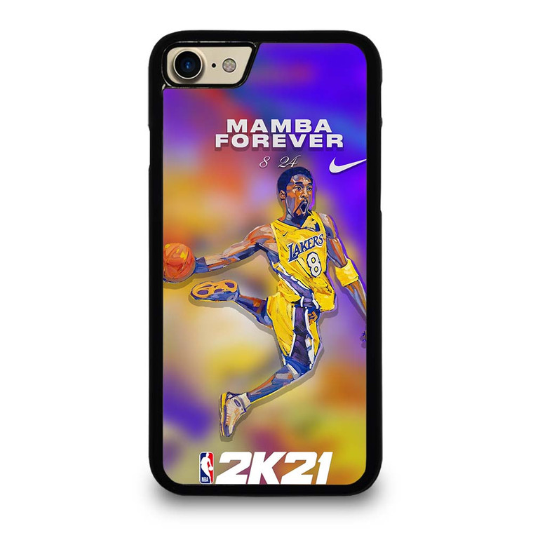 KOBE NBA 2K21 MAMBA EDITION iPhone 7 / 8 Case Cover KOBE NBA 2K21 MAMBA EDITION iPhone 7 / 8 Case Cover