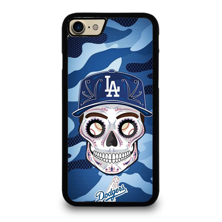 LA DODGERS SKULL CAMO iPhone 7 / 8 Case Cover