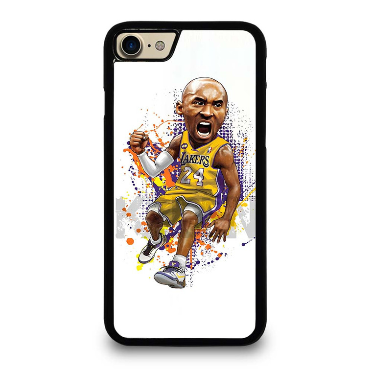 LA LAKERS KOBE BRYANT CARTOON iPhone 7 / 8 Case Cover