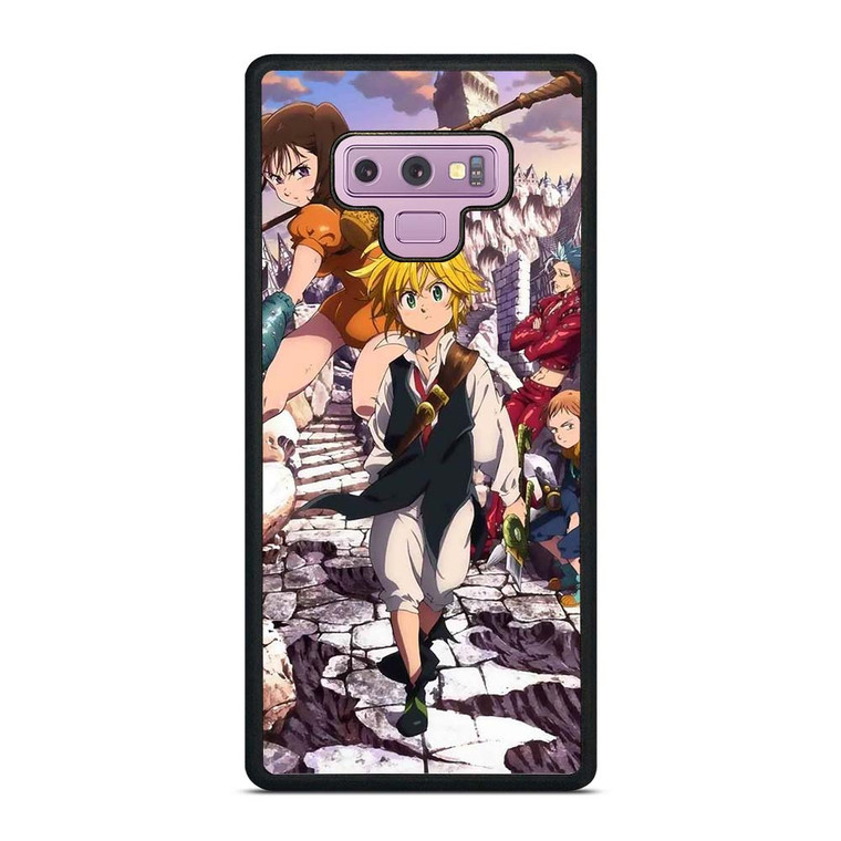 7 DEADLY SINS MELIODAS AND FRIEND Samsung Galaxy Note 9 Case Cover