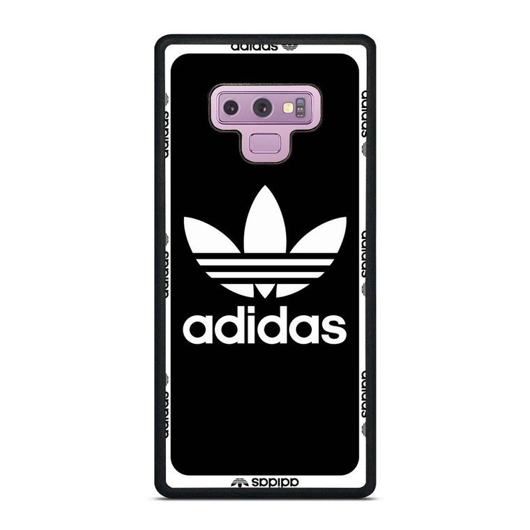 ADIDAS TREFOIL ROUND BLACK Samsung Galaxy Note 9 Case Cover ADIDAS TREFOIL ROUND BLACK Samsung Galaxy Note 9 Case Cover
