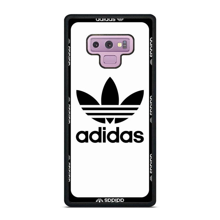 ADIDAS TREFOIL ROUND WHITE Samsung Galaxy Note 9 Case Cover ADIDAS TREFOIL ROUND WHITE Samsung Galaxy Note 9 Case Cover