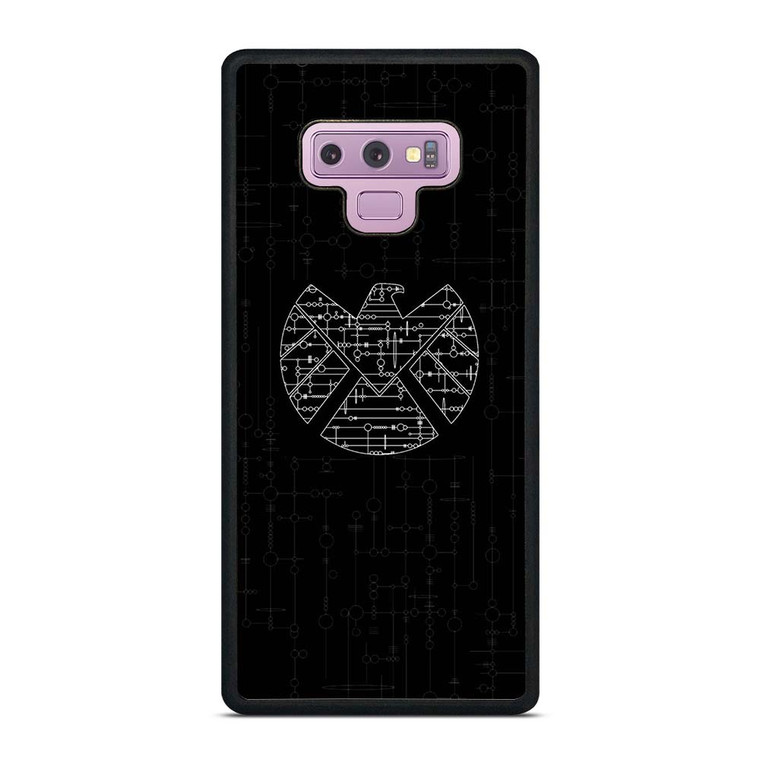 AGENTS OF SHIELD LOGO Samsung Galaxy Note 9 Case Cover