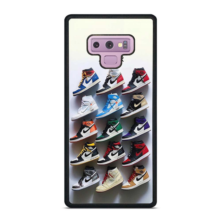 AIR JORDAN NIKE COLLAGE Samsung Galaxy Note 9 Case Cover