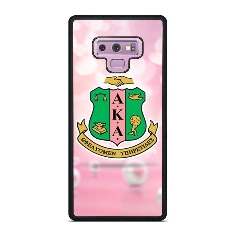 AKA PINK AND GREEN LOGO 2 Samsung Galaxy Note 9 Case Cover AKA PINK AND GREEN LOGO 2 Samsung Galaxy Note 9 Case Cover