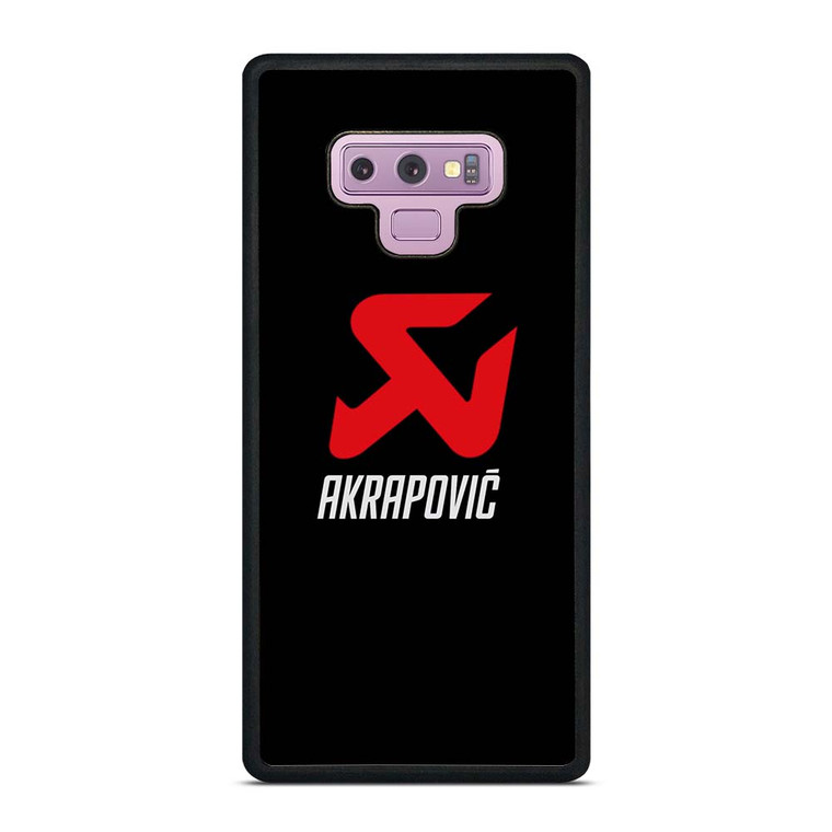 AKRAPOVIC EXHAUST LOGO Samsung Galaxy Note 9 Case Cover AKRAPOVIC EXHAUST LOGO Samsung Galaxy Note 9 Case Cover