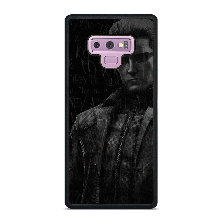 ALBERT WESKER RESIDENT EVIL GAMES Samsung Galaxy Note 9 Case Cover