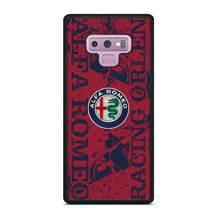 ALFA ROMEO FORMULA ONE RACING Samsung Galaxy Note 9 Case Cover