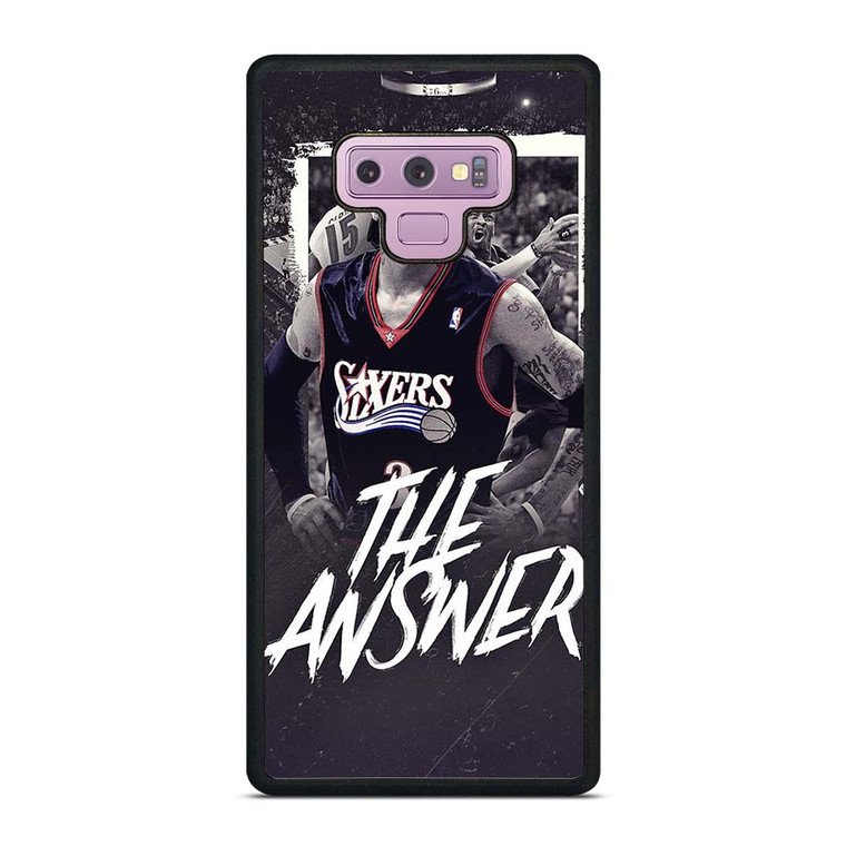 ALLEN IVERSON SIXERS BASKETBALL Samsung Galaxy Note 9 Case Cover ALLEN IVERSON SIXERS BASKETBALL Samsung Galaxy Note 9 Case Cover