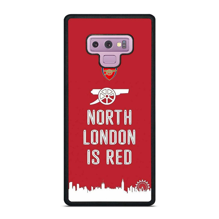 ARSENAL NORTH LONDON IS RED 2 Samsung Galaxy Note 9 Case Cover