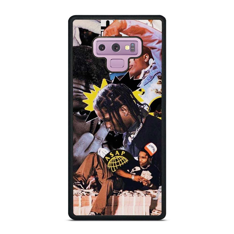 ASAP ROCKY RAPPER COLLAGE Samsung Galaxy Note 9 Case Cover