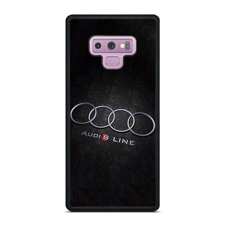 AUDI S LINE CAR EMBLEM Samsung Galaxy Note 9 Case Cover