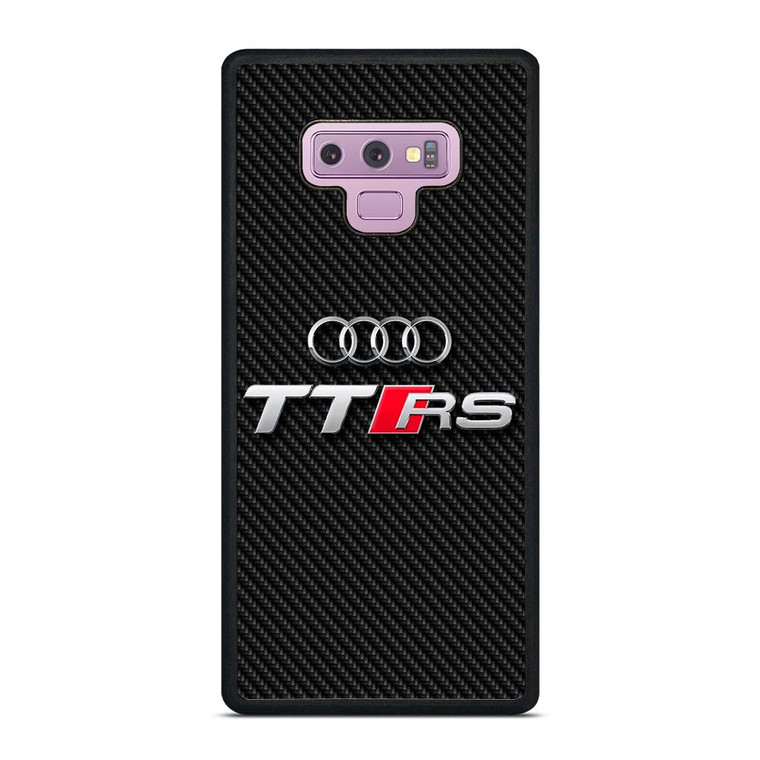 AUDI TT RS CARBON LOGO Samsung Galaxy Note 9 Case Cover