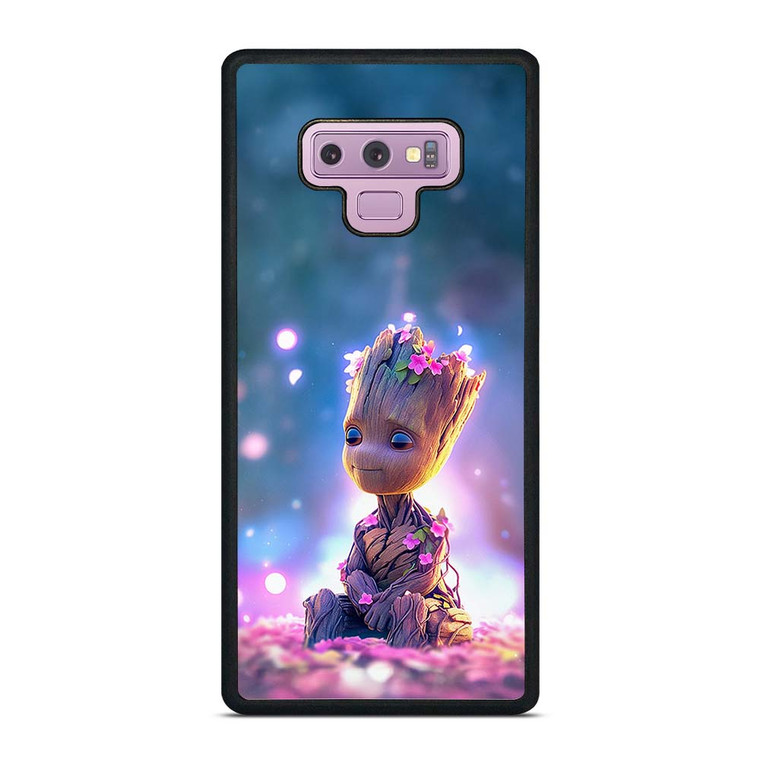 BABY GROOT FLOWER Samsung Galaxy Note 9 Case Cover