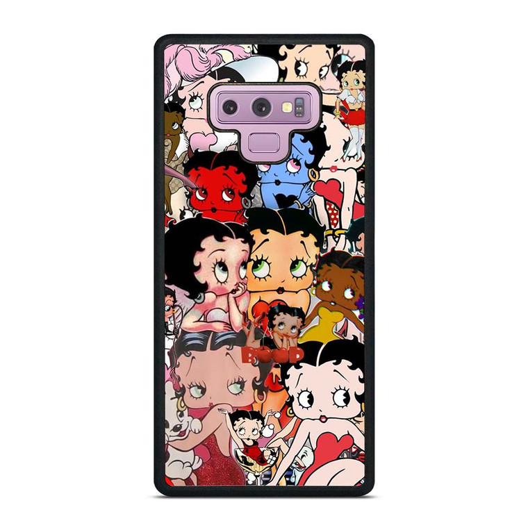 BETTY BOOP COLLAGE FACE Samsung Galaxy Note 9 Case Cover