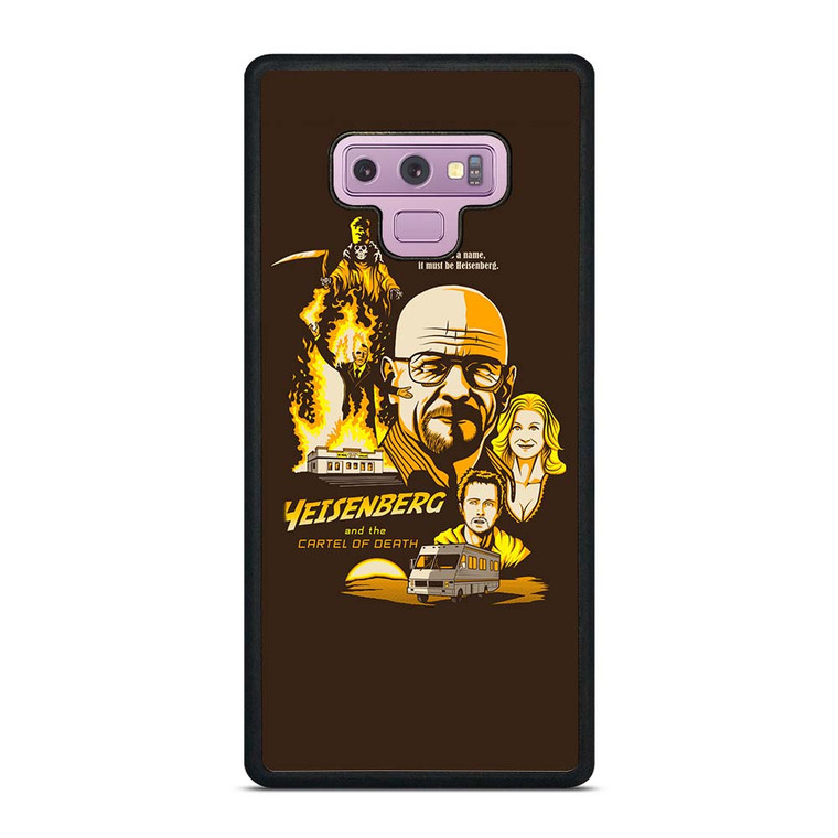 BREAKING BAD CARTEL OF DEATH Samsung Galaxy Note 9 Case Cover