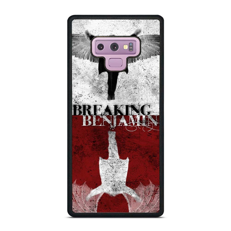 BREAKING BENJAMIN ANGEL WINGS Samsung Galaxy Note 9 Case Cover