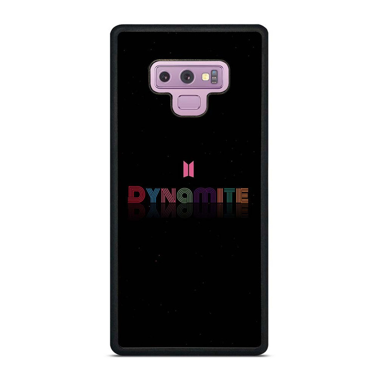 BTS BANGTAN BOYS DYNAMITE Samsung Galaxy Note 9 Case Cover