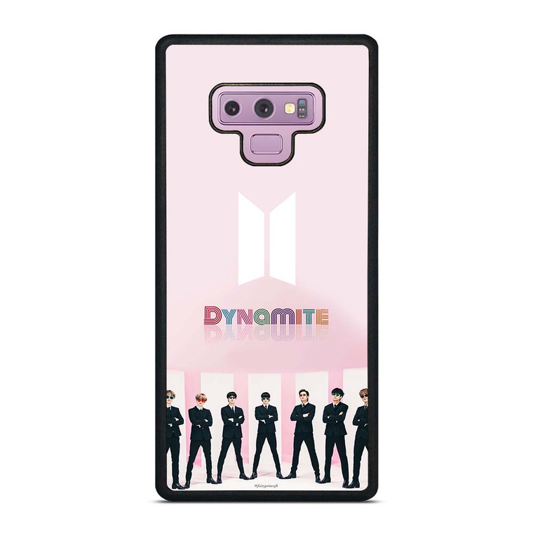 BTS DYNAMITE PINK Samsung Galaxy Note 9 Case Cover