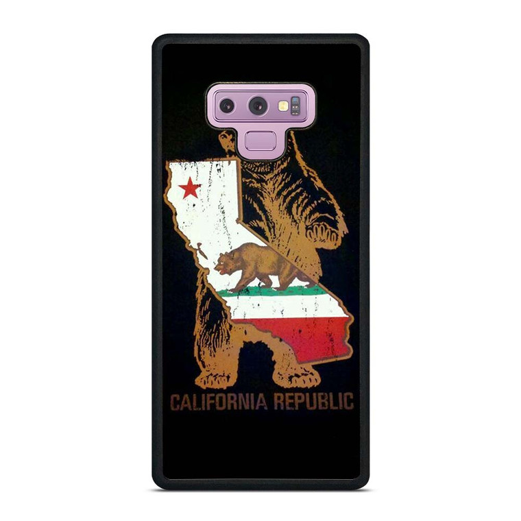CALIFORNIA REPUBLIC BEAR ICON Samsung Galaxy Note 9 Case Cover