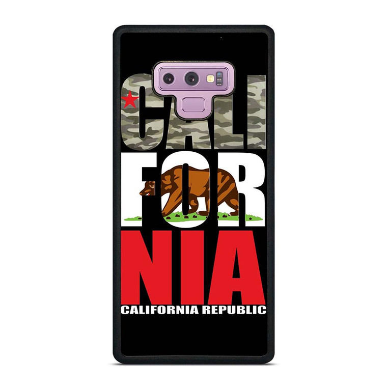 CALIFORNIA REPUBLIC CAMO SYMBOL Samsung Galaxy Note 9 Case Cover