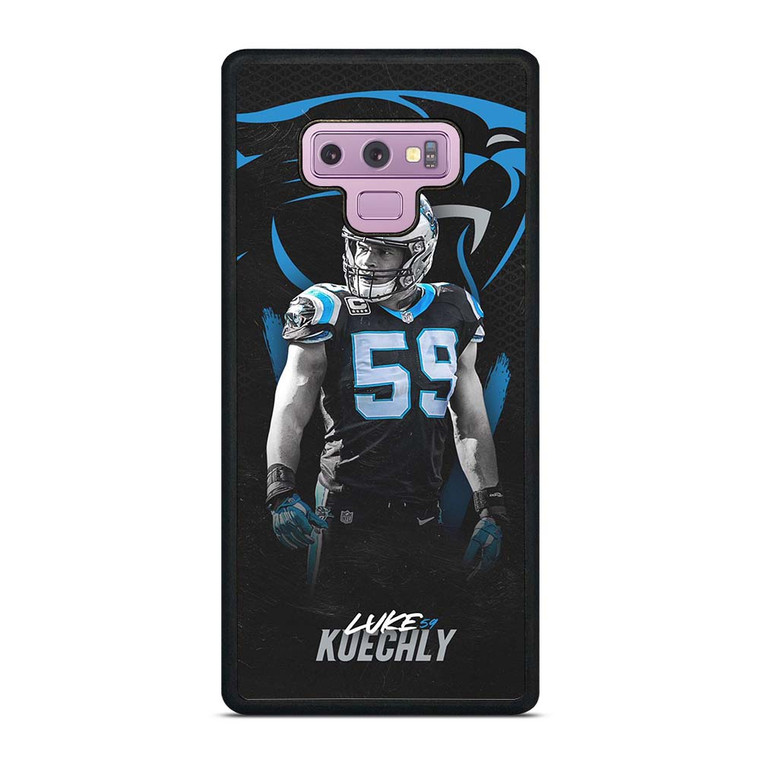 CAROLINA PANTHERS LUKE KUECHLY Samsung Galaxy Note 9 Case Cover