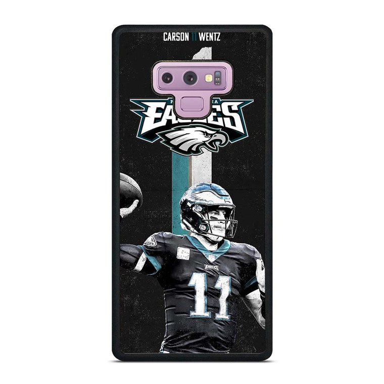 CARSON 11 WENTZ PHILADELPHIA EAGLES Samsung Galaxy Note 9 Case Cover