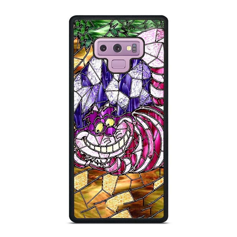 CHESHIRE CAT STAINED GLASS Samsung Galaxy Note 9 Case Cover