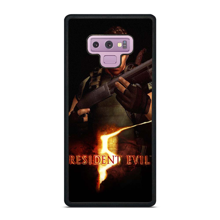 CHRIS REDFIELD RESIDENT EVIL GAMES Samsung Galaxy Note 9 Case Cover