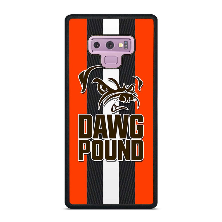CLEVELAND BROWNS DAWG POUND Samsung Galaxy Note 9 Case Cover