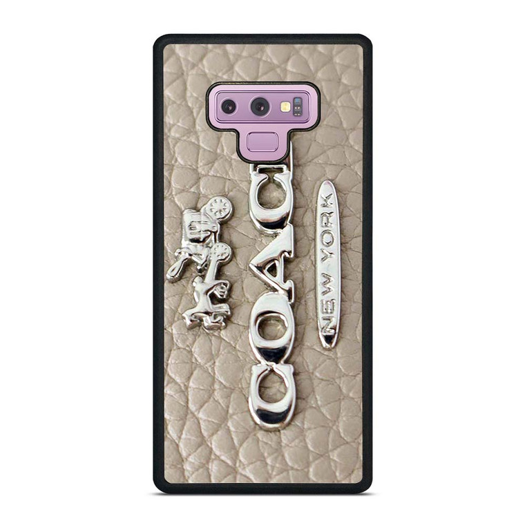 COACH LOGO GLOWING TEXTURE Samsung Galaxy Note 9 Case Cover