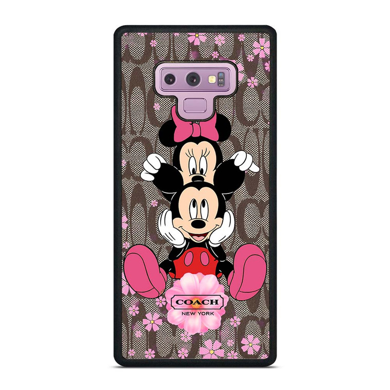 COACH MICKEY and MINNIE MOUSE Samsung Galaxy Note 9 Case Cover