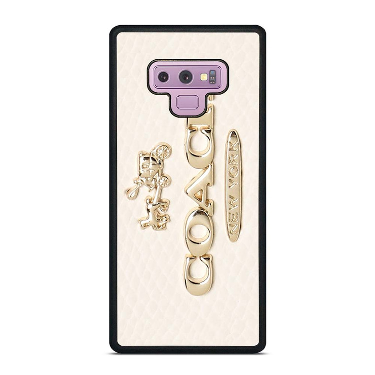 COACH PINK PATTERN MATE Samsung Galaxy Note 9 Case Cover